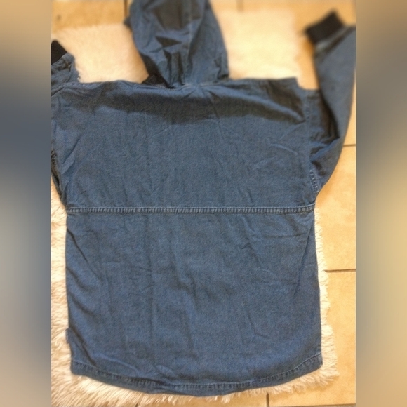 New Jersey Spirit oversized S hooded pullover jacket top - Picture 11 of 11